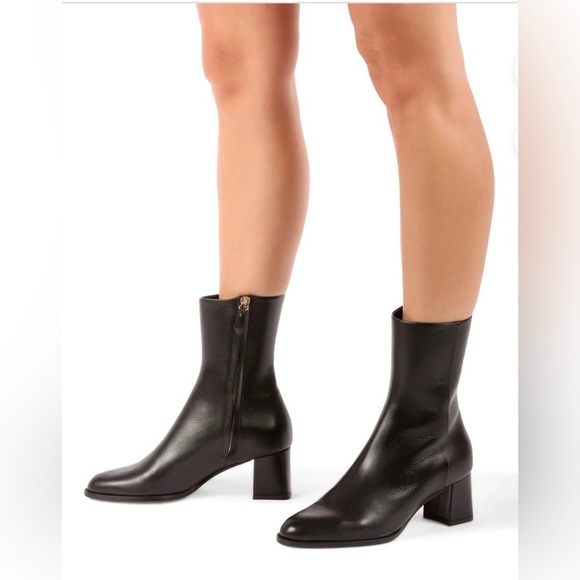 Marion Parke Shoes - Marion Parke | Mid Ella 60 Boot | Black Leather | Size 41 | NWOB | MSRP $785